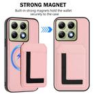 For Xiaomi 14T Pro CX01 Detachable Magsafe Magnetic Card Bag Phone Case(Pink) - 2