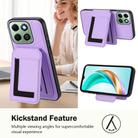 For Honor X6b CX01 Detachable Magsafe Magnetic Card Bag Phone Case(Light Purple) - 3