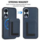 For Honor X7b / Play 8T CX01 Detachable Magsafe Magnetic Card Bag Phone Case(Dark Blue) - 2