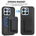 For Honor X8b CX01 Detachable Magsafe Magnetic Card Bag Phone Case(Black) - 2