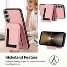 For Sony Xperia 1 VI CX01 Detachable Magsafe Magnetic Card Bag Phone Case(Pink) - 3