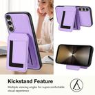 For Sony Xperia 1 VI CX01 Detachable Magsafe Magnetic Card Bag Phone Case(Light Purple) - 3