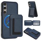 For Sony Xperia 1 VI CX01 Detachable Magsafe Magnetic Card Bag Phone Case(Dark Blue) - 1