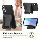 For Sony Xperia 10 VI CX01 Detachable Magsafe Magnetic Card Bag Phone Case(Black) - 3