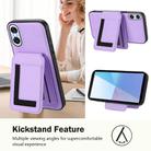For Sony Xperia 10 VI CX01 Detachable Magsafe Magnetic Card Bag Phone Case(Light Purple) - 3
