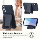 For Sony Xperia 10 VI CX01 Detachable Magsafe Magnetic Card Bag Phone Case(Dark Blue) - 3