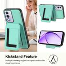 For OPPO A3 Pro 5G / A3 Energy CX01 Detachable Magsafe Magnetic Card Bag Phone Case(Mint Green) - 3