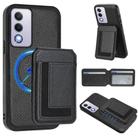 For OPPO A3 Pro 5G / A3 Energy CX01 Detachable Magsafe Magnetic Card Bag Phone Case(Black) - 1