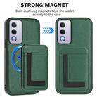 For OPPO A3 Pro 5G / A3 Energy CX01 Detachable Magsafe Magnetic Card Bag Phone Case(Peacock Green) - 2