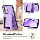 For OPPO A3 Pro 5G / A3 Energy CX01 Detachable Magsafe Magnetic Card Bag Phone Case(Light Purple) - 3