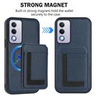 For OPPO A3 Pro 5G / A3 Energy CX01 Detachable Magsafe Magnetic Card Bag Phone Case(Dark Blue) - 2