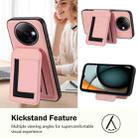 For Redmi A3 / A3x / Xiaomi Poco C61 CX01 Detachable Magsafe Magnetic Card Bag Phone Case(Pink) - 3