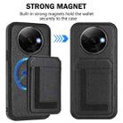 For Redmi A3 / A3x / Xiaomi Poco C61 CX01 Detachable Magsafe Magnetic Card Bag Phone Case(Black) - 2