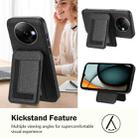 For Redmi A3 / A3x / Xiaomi Poco C61 CX01 Detachable Magsafe Magnetic Card Bag Phone Case(Black) - 3