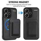 For Redmi Note 13 Pro+ CX01 Detachable Magsafe Magnetic Card Bag Phone Case(Black) - 2