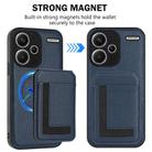 For Redmi Note 13 Pro+ CX01 Detachable Magsafe Magnetic Card Bag Phone Case(Dark Blue) - 2