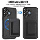 For Redmi Note 13R / 13 4G / 13 5G CX01 Detachable Magsafe Magnetic Card Bag Phone Case(Black) - 2