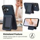 For Redmi Note 13R / 13 4G / 13 5G CX01 Detachable Magsafe Magnetic Card Bag Phone Case(Dark Blue) - 3