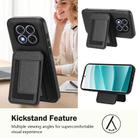 For Redmi Note 14 Pro 5G CX01 Detachable Magsafe Magnetic Card Bag Phone Case(Black) - 3