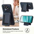 For Redmi Note 14 Pro 5G CX01 Detachable Magsafe Magnetic Card Bag Phone Case(Dark Blue) - 3