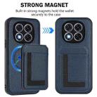 For Redmi Note 14 Pro+ 5G CX01 Detachable Magsafe Magnetic Card Bag Phone Case(Dark Blue) - 2