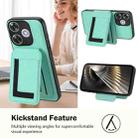 For Redmi  Turbo 3 / Poco F6 India CX01 Detachable Magsafe Magnetic Card Bag Phone Case(Mint Green) - 3