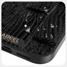 For iPhone 17 Pro Max ABEEL Beast Pattern 6D Micro-Embossed MagSafe Genuine Leather Phone Case(Blue) - 3