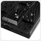 For OPPO Find N5 ABEEL Beast Pattern 6D Micro-Embossed MagSafe Genuine Leather Phone Case(Black) - 3