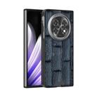 For OPPO Find N5 ABEEL Beast Pattern 6D Micro-Embossed MagSafe Genuine Leather Phone Case(Blue) - 1