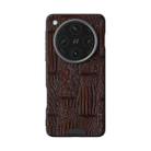 For OPPO Find X8 Pro ABEEL Beast Pattern 6D Micro-Embossed MagSafe Genuine Leather Phone Case(Brown) - 2