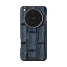 For OPPO Find X8 Pro ABEEL Beast Pattern 6D Micro-Embossed MagSafe Genuine Leather Phone Case(Blue) - 2
