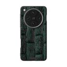 For OPPO Find X8 Pro ABEEL Beast Pattern 6D Micro-Embossed MagSafe Genuine Leather Phone Case(Green) - 2