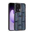 For OPPO Reno13 Pro Global ABEEL Beast Pattern 6D Micro-Embossed MagSafe Genuine Leather Phone Case(Blue) - 1