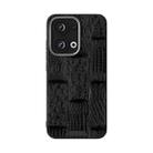 For OPPO Reno13 Global ABEEL Beast Pattern 6D Micro-Embossed MagSafe Genuine Leather Phone Case(Black) - 2