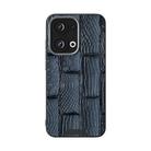 For OPPO Reno13 Global ABEEL Beast Pattern 6D Micro-Embossed MagSafe Genuine Leather Phone Case(Blue) - 2