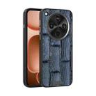 For OPPO Find X8s+ ABEEL Beast Pattern 6D Micro-Embossed MagSafe Genuine Leather Phone Case(Blue) - 1