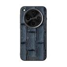 For OPPO Find X8s+ ABEEL Beast Pattern 6D Micro-Embossed MagSafe Genuine Leather Phone Case(Blue) - 2