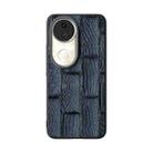 For vivo S20 ABEEL Beast Pattern 6D Micro-Embossed MagSafe Genuine Leather Phone Case(Blue) - 2