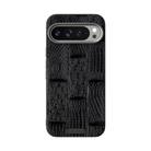 For Google Pixel 9 / 9 Pro ABEEL Beast Pattern 6D Micro-Embossed MagSafe Genuine Leather Phone Case(Black) - 2