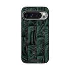For Google Pixel 9 / 9 Pro ABEEL Beast Pattern 6D Micro-Embossed MagSafe Genuine Leather Phone Case(Green) - 2