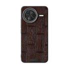 For Redmi K80 Pro Champion Edition ABEEL Beast Pattern 6D Micro-Embossed MagSafe Genuine Leather Phone Case(Brown) - 2