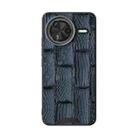 For Redmi K80 Pro Champion Edition ABEEL Beast Pattern 6D Micro-Embossed MagSafe Genuine Leather Phone Case(Blue) - 2