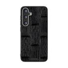 For Samsung Galaxy S24 FE 5G ABEEL Beast Pattern 6D Micro-Embossed MagSafe Genuine Leather Phone Case(Black) - 2