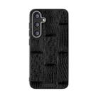 For Samsung Galaxy S24 5G ABEEL Beast Pattern 6D Micro-Embossed MagSafe Genuine Leather Phone Case(Black) - 2