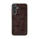 For Samsung Galaxy S24+ 5G ABEEL Beast Pattern 6D Micro-Embossed MagSafe Genuine Leather Phone Case(Brown) - 2