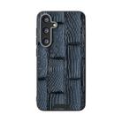 For Samsung Galaxy S24+ 5G ABEEL Beast Pattern 6D Micro-Embossed MagSafe Genuine Leather Phone Case(Blue) - 2