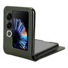 For ZTE nubia Flip2 Card Slot PU Leather PC Phone Case(Green) - 3