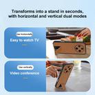 For vivo X200 Pro mini Sheepskin Texture MagSafe Magnetic Invisible Holder Integrated Phone Case(Red) - 3