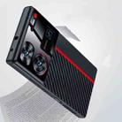 For ZTE nubia Z60 Ultra Carbon Fiber Texture Printing Phone Case(Black) - 3