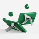 For iPad Pro 11 2024 YOYOISLES Air Rum Series EVA Tablet Case(Green White) - 3